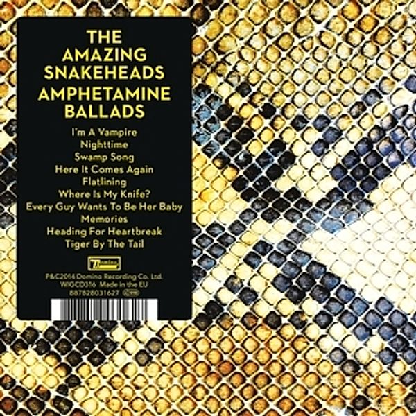 Amphetamine Ballads (Vinyl), The Amazing Snakeheads