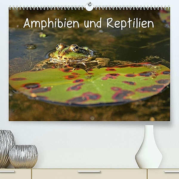 Amphibien und Reptilien (Premium, hochwertiger DIN A2 Wandkalender 2023, Kunstdruck in Hochglanz), Christine Schmutzler-Schaub