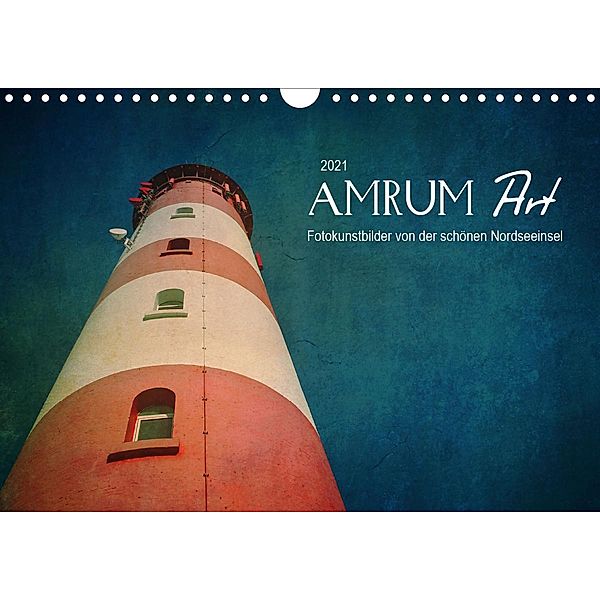 AMRUM Art (Wandkalender 2021 DIN A4 quer), Angela Dölling, AD DESIGN Photo + PhotoArt