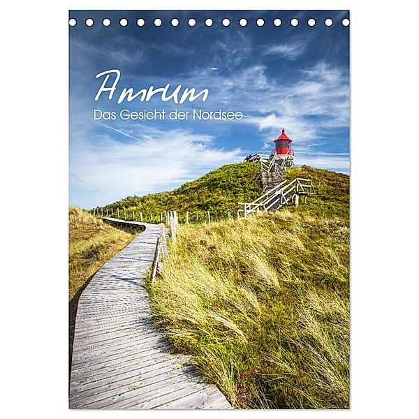 Amrum - Das Gesicht der Nordsee (Tischkalender 2024 DIN A5 hoch), CALVENDO Monatskalender, Lars Daum