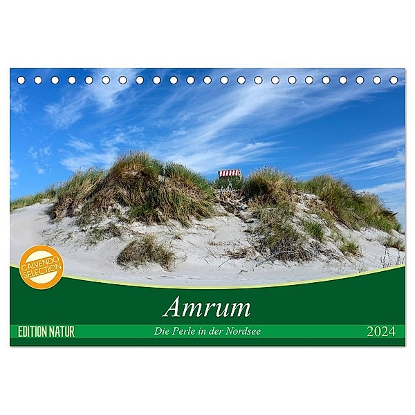 Amrum, die Perle in der Nordsee (Tischkalender 2024 DIN A5 quer), CALVENDO Monatskalender, Matthias Klenke