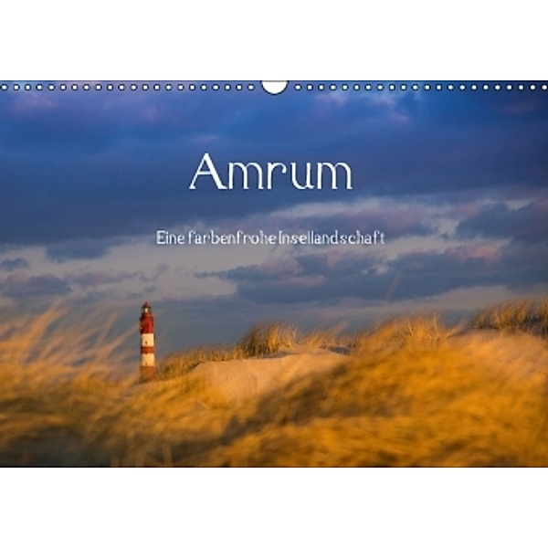 Amrum - Eine farbenfrohe Insellandschaft (Wandkalender 2016 DIN A3 quer), Silke Koch