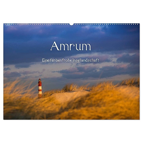 Amrum - Eine farbenfrohe Insellandschaft (Wandkalender 2024 DIN A2 quer), CALVENDO Monatskalender, Silke Koch - Siko-Fotomomente.de