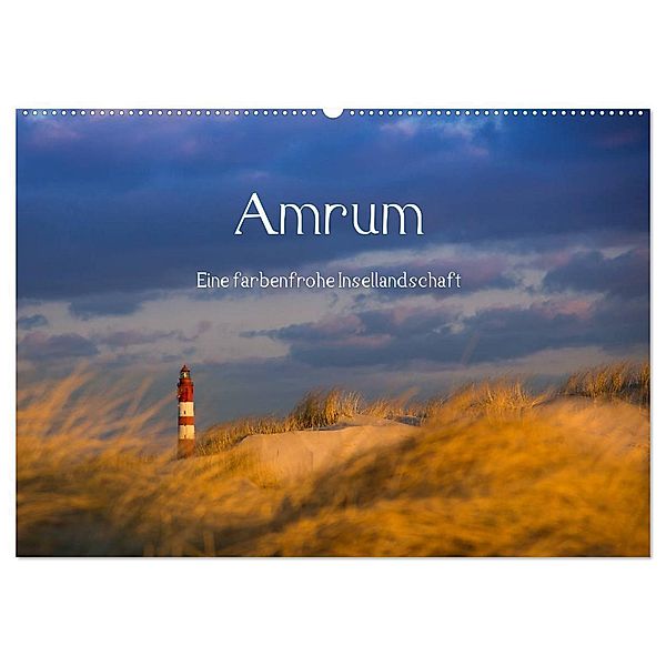 Amrum - Eine farbenfrohe Insellandschaft (Wandkalender 2024 DIN A2 quer), CALVENDO Monatskalender, Silke Koch - Siko-Fotomomente.de