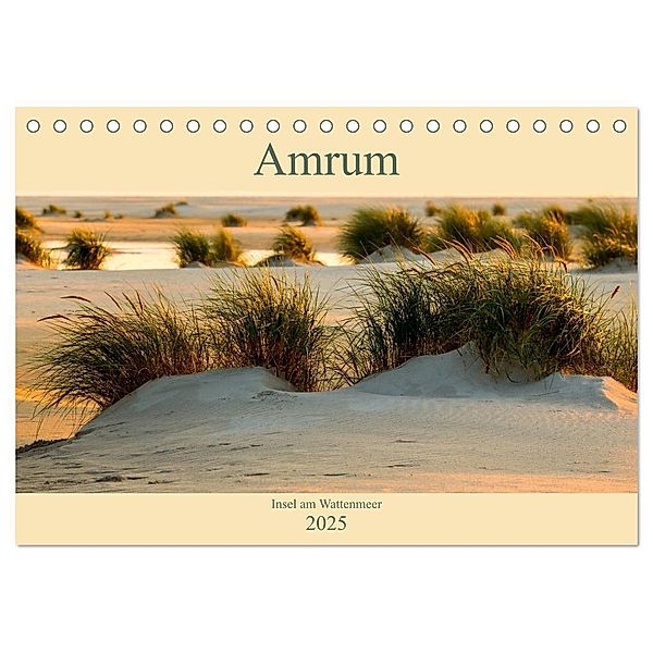 Amrum Insel am Wattenmeer (Tischkalender 2025 DIN A5 quer), CALVENDO Monatskalender, Calvendo, Alexander Wolff