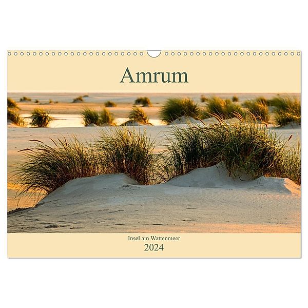 Amrum Insel am Wattenmeer (Wandkalender 2024 DIN A3 quer), CALVENDO Monatskalender, Alexander Wolff