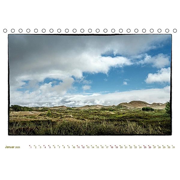 Amrum, inspirierende Landschaft (Tischkalender 2020 DIN A5 quer), Dieter Gödecke