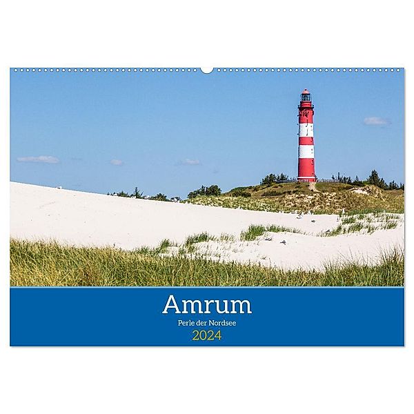 Amrum - Perle der Nordsee (Wandkalender 2024 DIN A2 quer), CALVENDO Monatskalender, Thorsten Kleinfeld