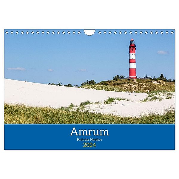 Amrum - Perle der Nordsee (Wandkalender 2024 DIN A4 quer), CALVENDO Monatskalender, Thorsten Kleinfeld