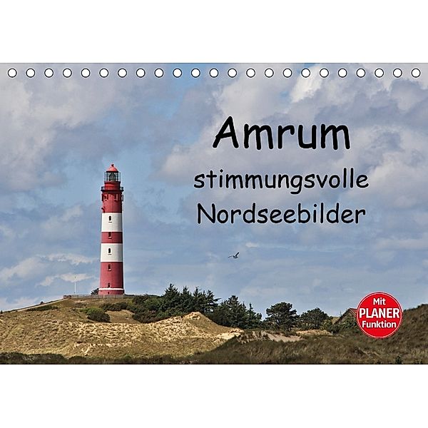 Amrum - stimmungsvolle Nordseebilder (Tischkalender 2018 DIN A5 quer), Andrea Potratz