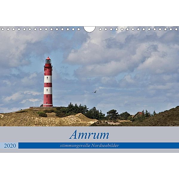 Amrum - stimmungsvolle Nordseebilder (Wandkalender 2020 DIN A4 quer), Andrea Potratz