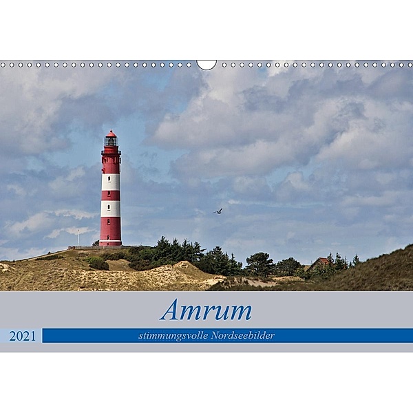 Amrum - stimmungsvolle Nordseebilder (Wandkalender 2021 DIN A3 quer), Andrea Potratz