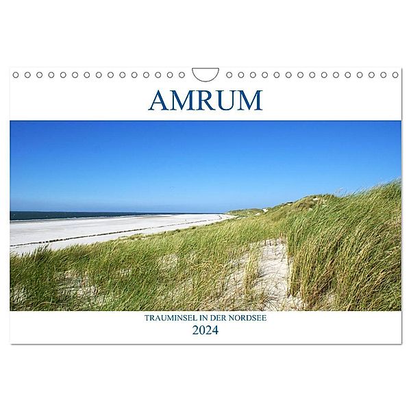 Amrum - Trauminsel in der Nordsee (Wandkalender 2024 DIN A4 quer), CALVENDO Monatskalender, Sascha Stoll