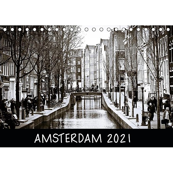 Amsterdam 2021 (Tischkalender 2021 DIN A5 quer), Alex Wenz Fotografie