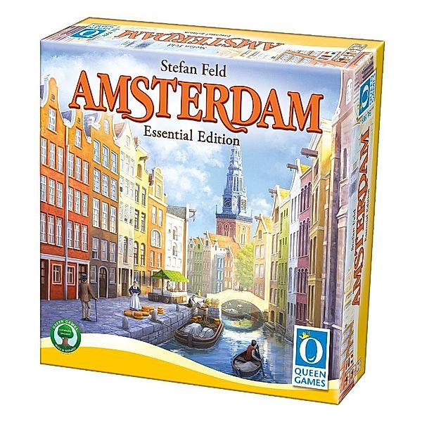QUEEN GAMES, Huch Amsterdam - Essential Edition, Stefan Feld