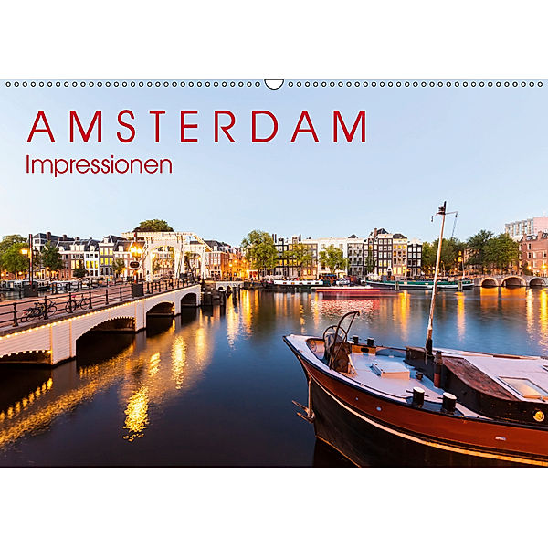 AMSTERDAM Impressionen (Wandkalender 2019 DIN A2 quer), Werner Dieterich