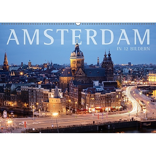 Amsterdam in 12 Bildern (Wandkalender 2018 DIN A2 quer), Darren