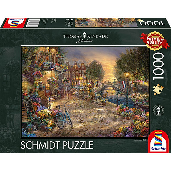 SCHMIDT SPIELE Amsterdam (Puzzle), Thomas Kinkade