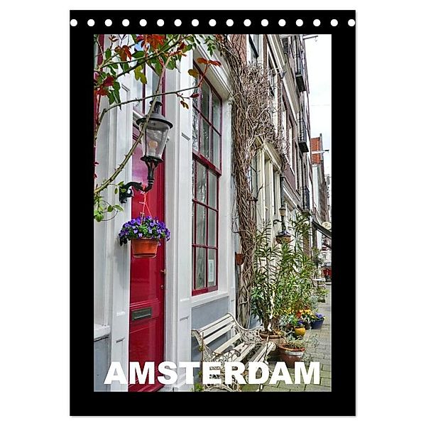 Amsterdam (Tischkalender 2024 DIN A5 hoch), CALVENDO Monatskalender, Kerstin Schweizer