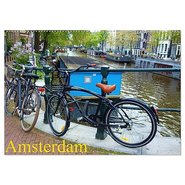 Amsterdam (Wandkalender 2024 DIN A2 quer), CALVENDO Monatskalender, Ute Juretzky