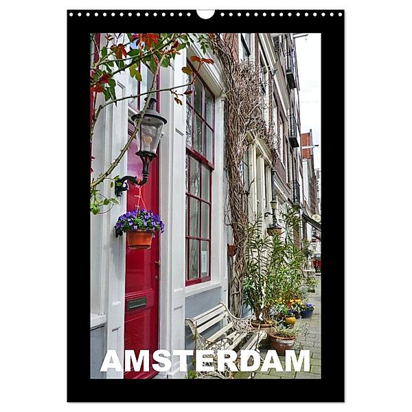 Amsterdam (Wandkalender 2024 DIN A3 hoch), CALVENDO Monatskalender, Kerstin Schweizer