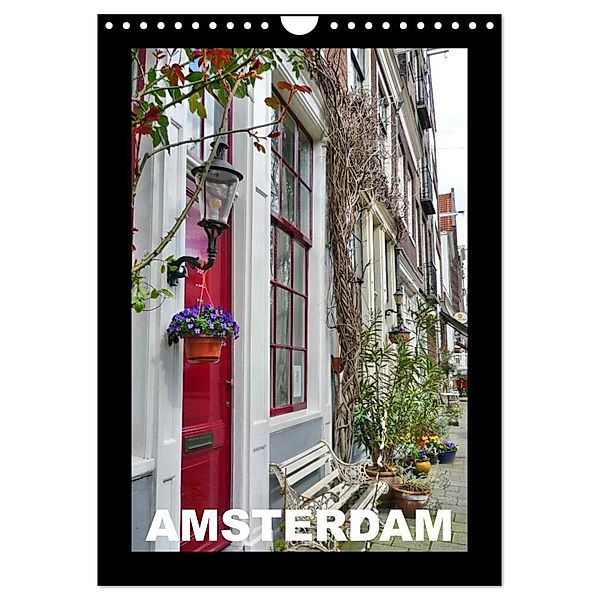 Amsterdam (Wandkalender 2024 DIN A4 hoch), CALVENDO Monatskalender, Kerstin Schweizer