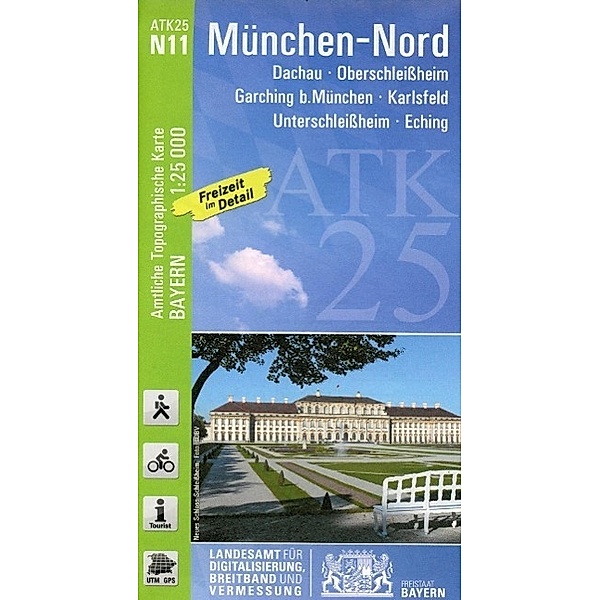 Amtliche Topographische Karte Bayern München-Nord