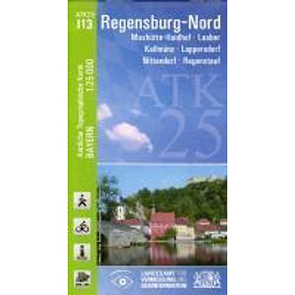 Amtliche Topographische Karte Bayern Regensburg-Nord, Breitband und Vermessung, Bayern Landesamt für Digitalisierung