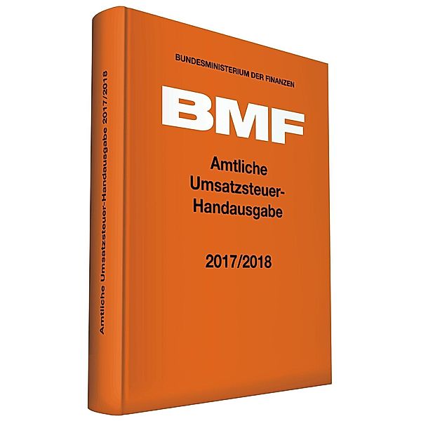 Amtliche Umsatzsteuer-Handausgabe 2017/2018