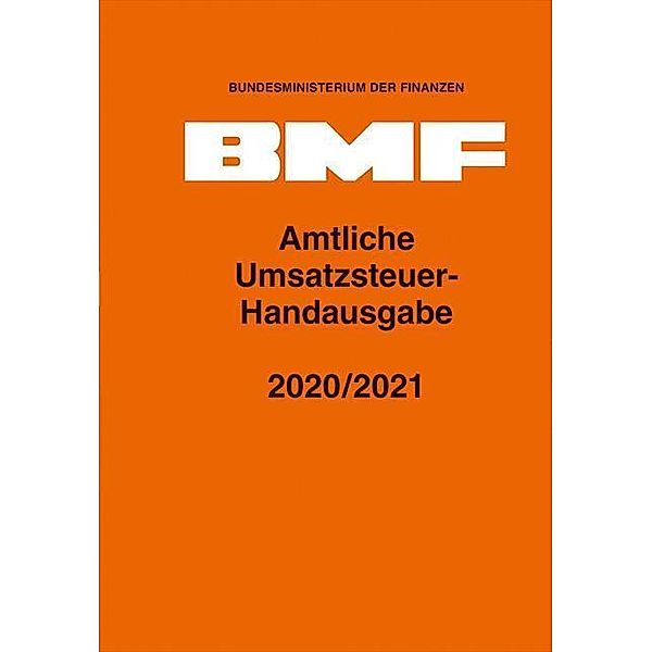 Amtliche Umsatzsteuer-Handausgabe 2020/2021