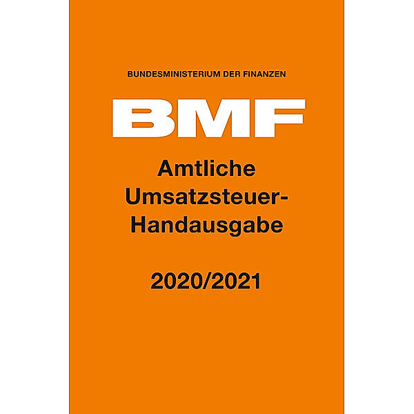 Amtliche Umsatzsteuer-Handausgabe 2020/2021