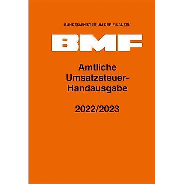 Amtliche Umsatzsteuer-Handausgabe 2022/2023