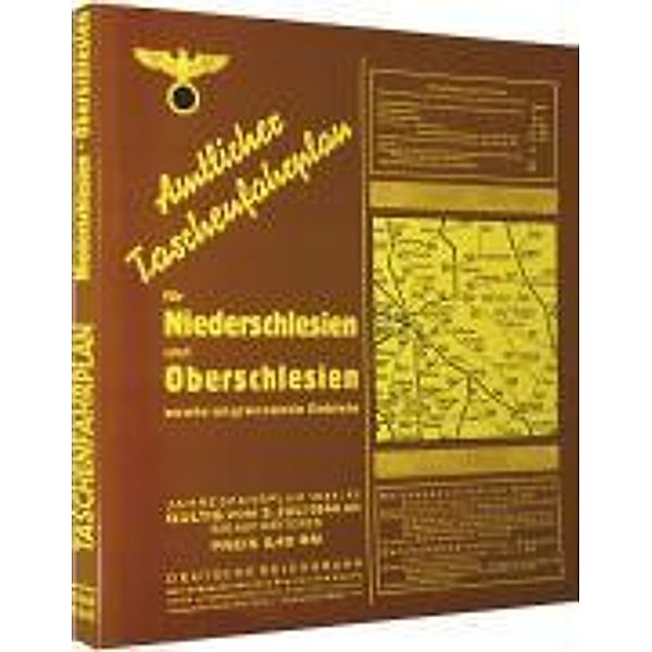 Amtlicher Taschenfahrplan für Niederschlesien und Oberschlesien sowie der angrenzenden Gebiete, Jahresfahrplan 1944/1945