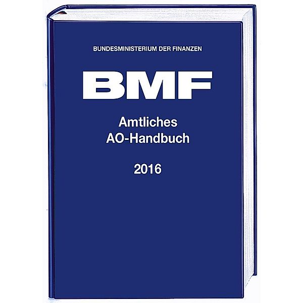 Amtliches AO-Handbuch 2016