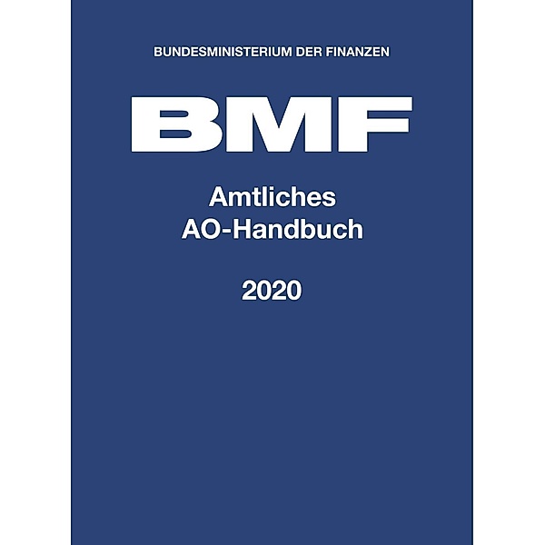Amtliches AO-Handbuch 2020
