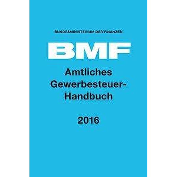 Amtliches Gewerbesteuer-Handbuch 2016