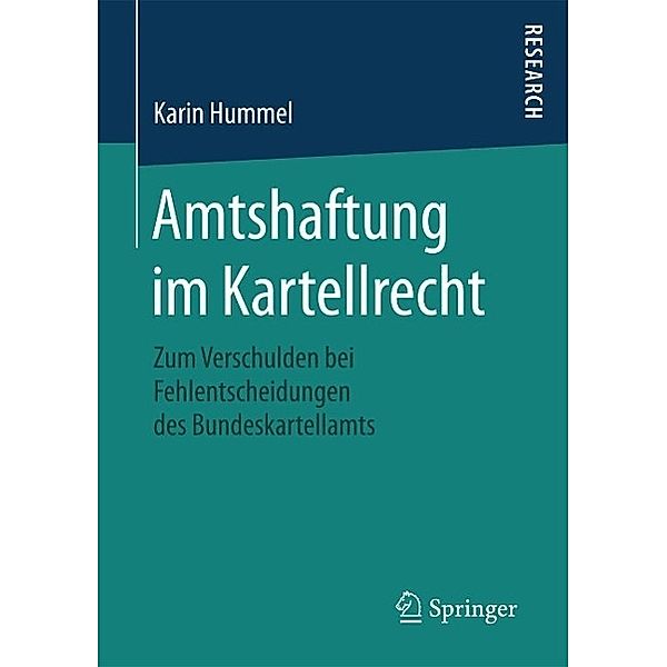 Amtshaftung im Kartellrecht, Karin Hummel