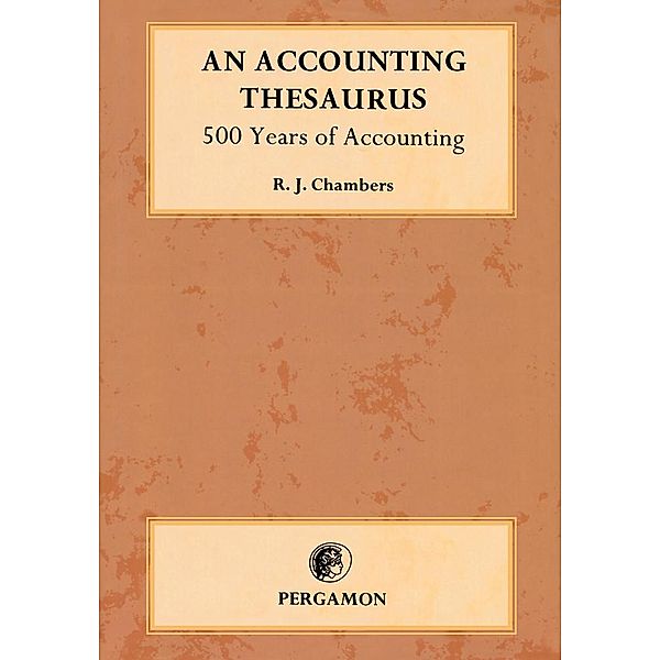 An Accounting Thesaurus