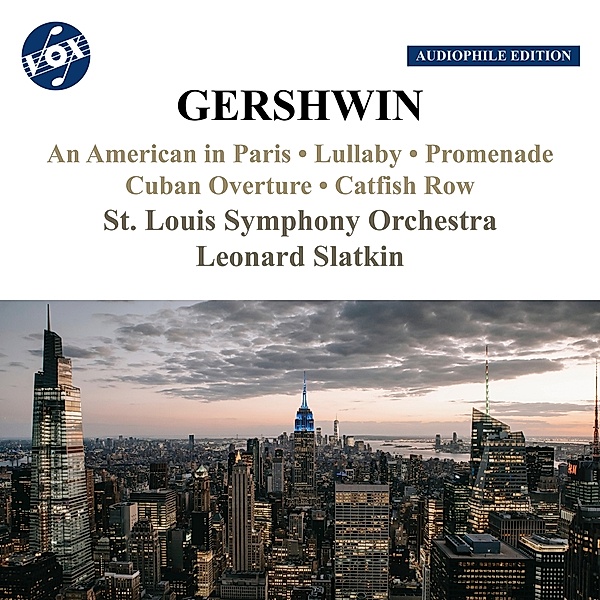 An American In Paris/Lullaby/Promenade/+, Leonard Slatkin, St.louis Symphony Orchestra
