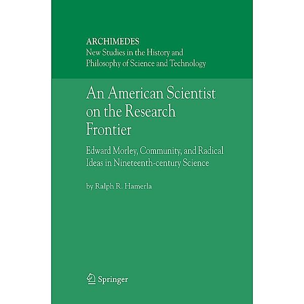 An American Scientist on the Research Frontier, R. R. Hamerla