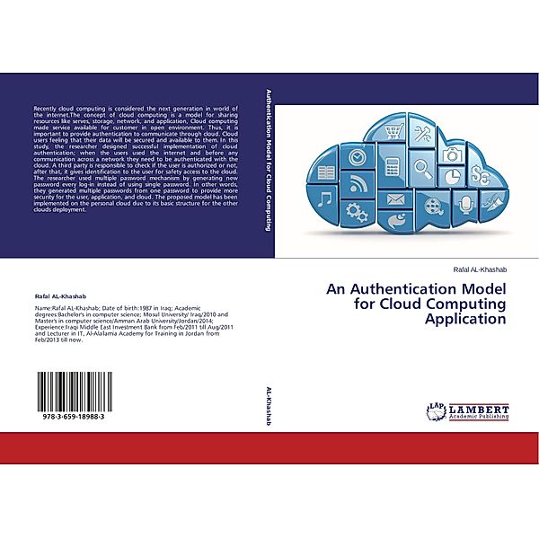 An Authentication Model for Cloud Computing Application, Rafal Al- Khashab