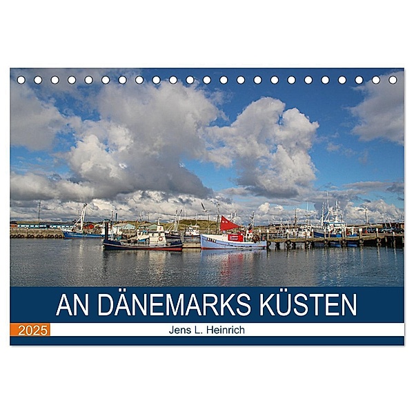 An Dänemarks Küsten (Tischkalender 2025 DIN A5 quer), CALVENDO Monatskalender, Calvendo, Jens L. Heinrich