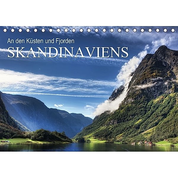 An den Küsten und Fjorden Skandinaviens (Tischkalender 2014 DIN A5 quer)