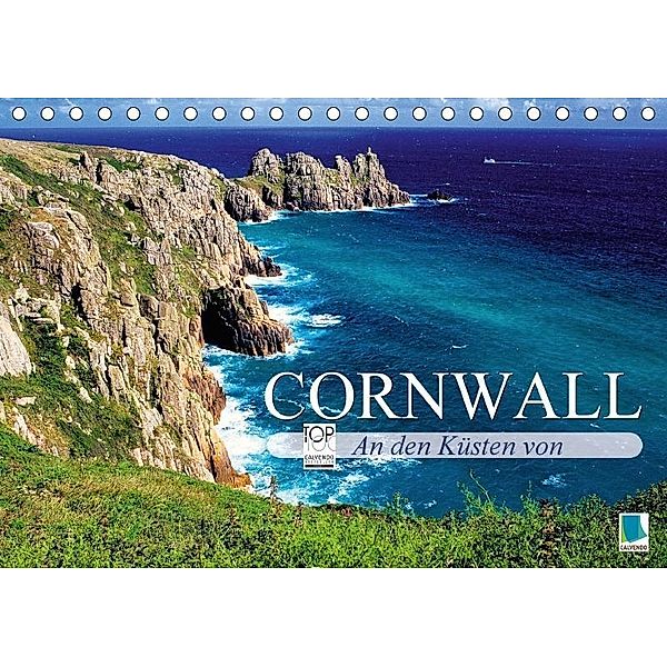 An den Küsten von Cornwall (Tischkalender 2017 DIN A5 quer), k.A. CALVENDO