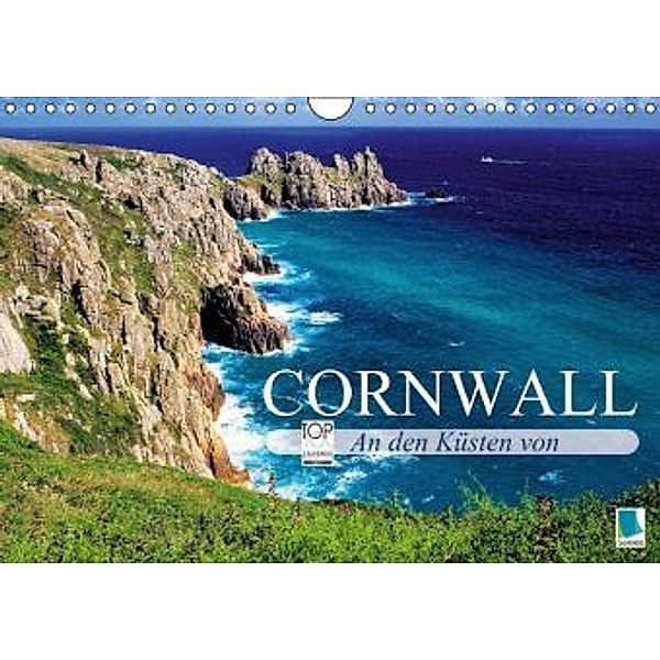 An den Küsten von Cornwall (Wandkalender 2015 DIN A4 quer), Calvendo