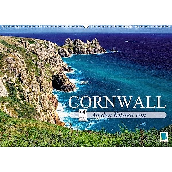 An den Küsten von Cornwall (Wandkalender 2017 DIN A2 quer), Calvendo
