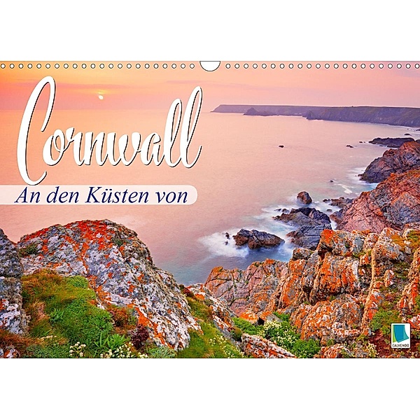 An den Küsten von Cornwall (Wandkalender 2021 DIN A3 quer), Calvendo