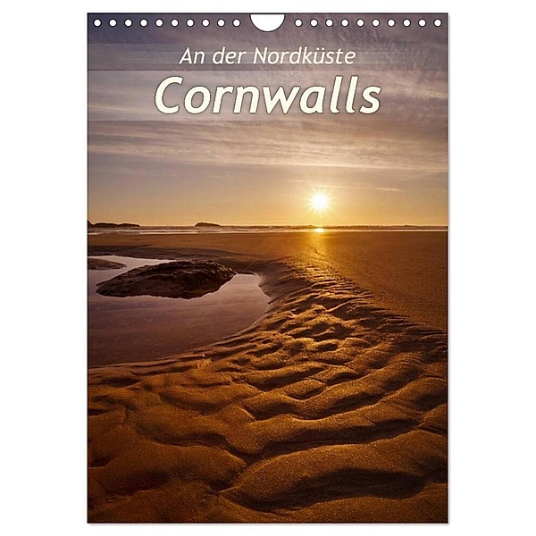 An der Nordküste Cornwalls (Wandkalender 2024 DIN A4 hoch), CALVENDO Monatskalender, Silvio Schoisswohl