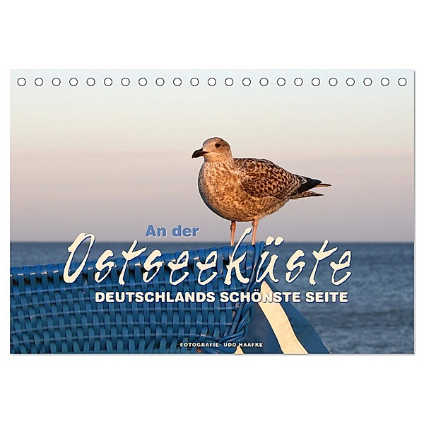 An der Ostseeküste - Deutschlands schönste Seite (Tischkalender 2024 DIN A5 quer), CALVENDO Monatskalender, Udo Haafke