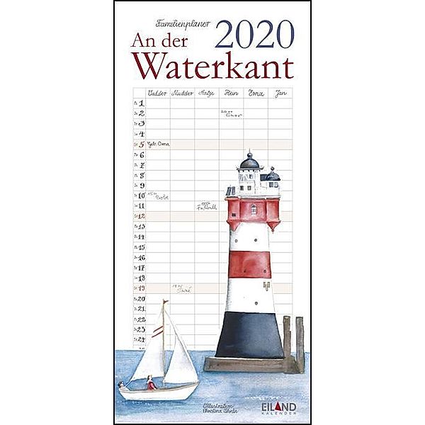 An der Waterkant Kalender 2020